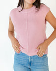 Ballet Exposed Seam Top