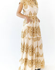 Venus Printed Maxi Dress