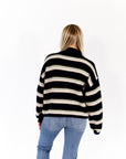 Shawn Rolled Neck Cardigan