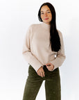 Cheri Mock Neck Pullover
