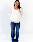 Laia Eyelet Lace Blouse