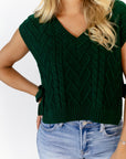 Antoine Cable Knit Vest