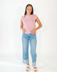 Ballet Exposed Seam Top