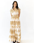 Venus Printed Maxi Dress