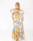 Misa Patchwork Maxi Dress