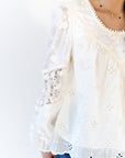 Laia Eyelet Lace Blouse