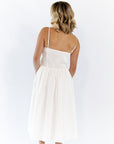 Arcan Shirred Detail Midi Dress