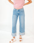 Bernadette Cuffed Denim