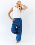 Swana Striped Palazzo Pants