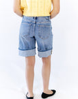 Kathy Cuffed Denim Shorts