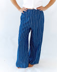 Swana Striped Palazzo Pants