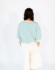 Boyfriend Denim Jorts ・White