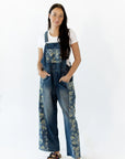 Hermione Floral Overalls
