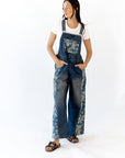 Hermione Floral Overalls