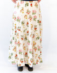 Victoria Floral Maxi Skirt