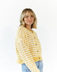 Kellie Crochet Cardigan · Butter