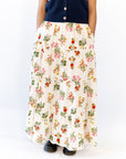 Victoria Floral Maxi Skirt