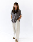 Lucia Striped Tie Waist Pants