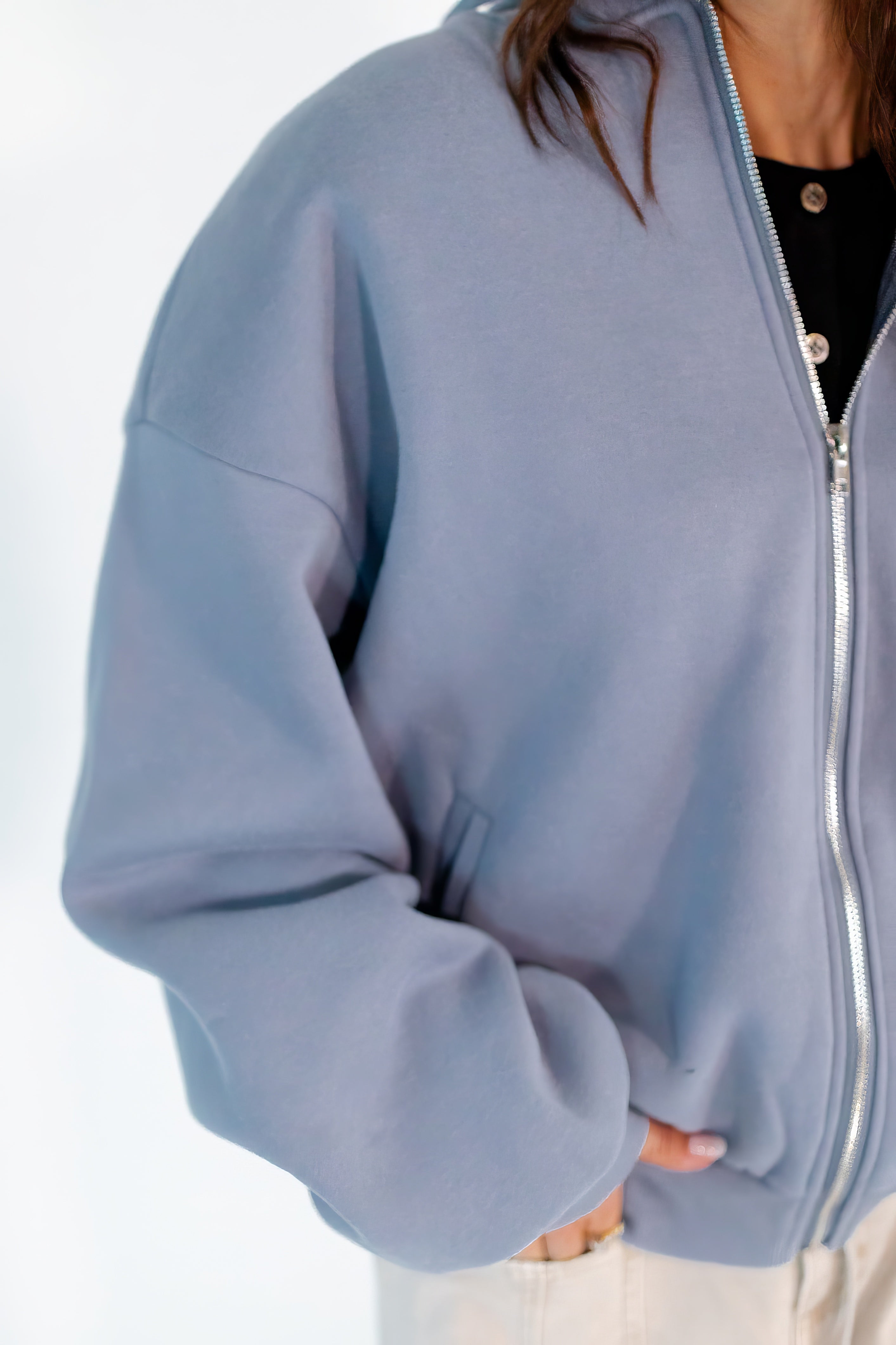Lila Oversized Hoodie
