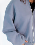 Lila Oversized Hoodie