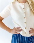 Piper Short Sleeve Cardigan