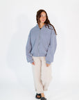 Lila Oversized Hoodie