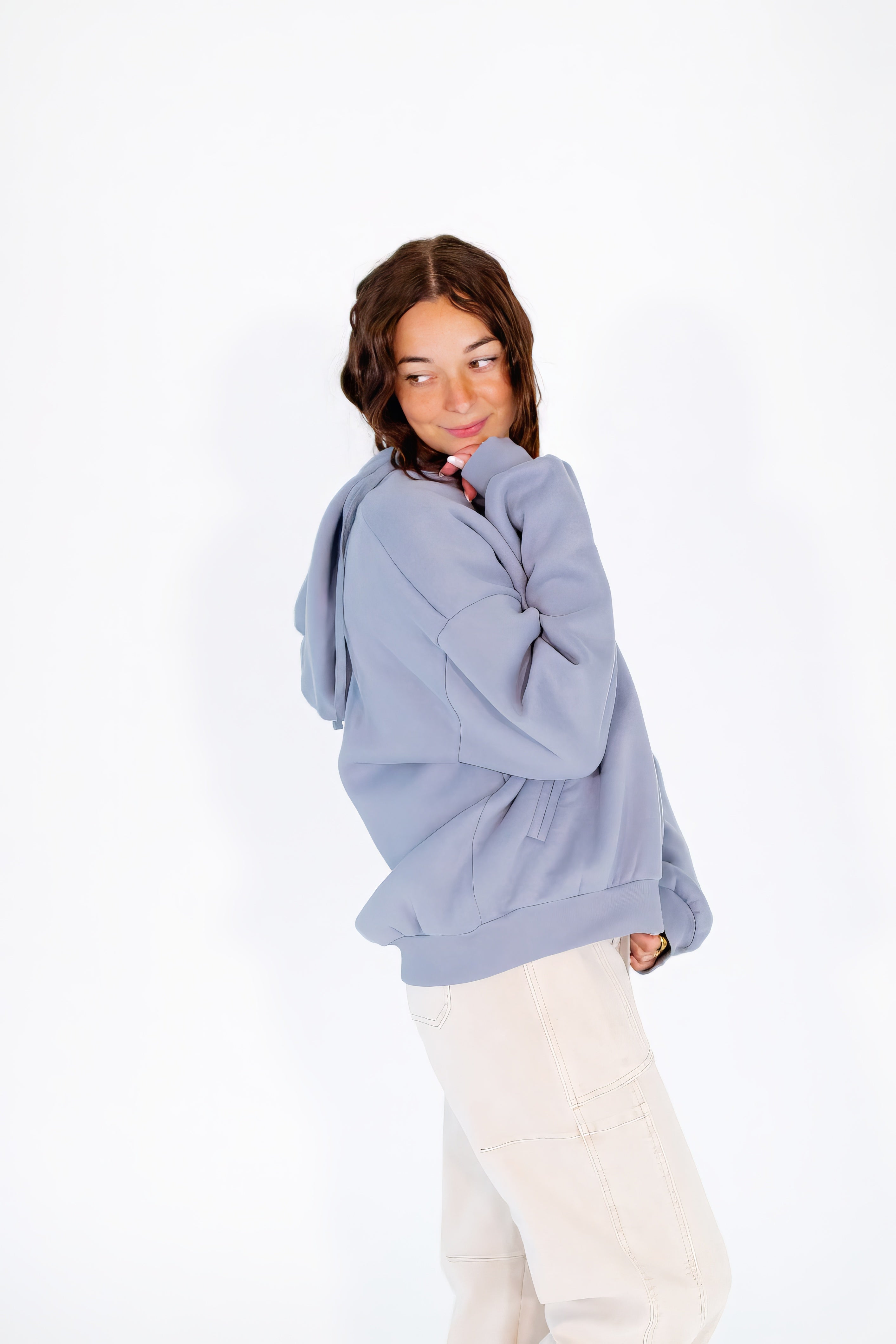 Lila Oversized Hoodie