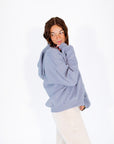 Lila Oversized Hoodie