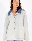 Alex Striped Barn Jacket