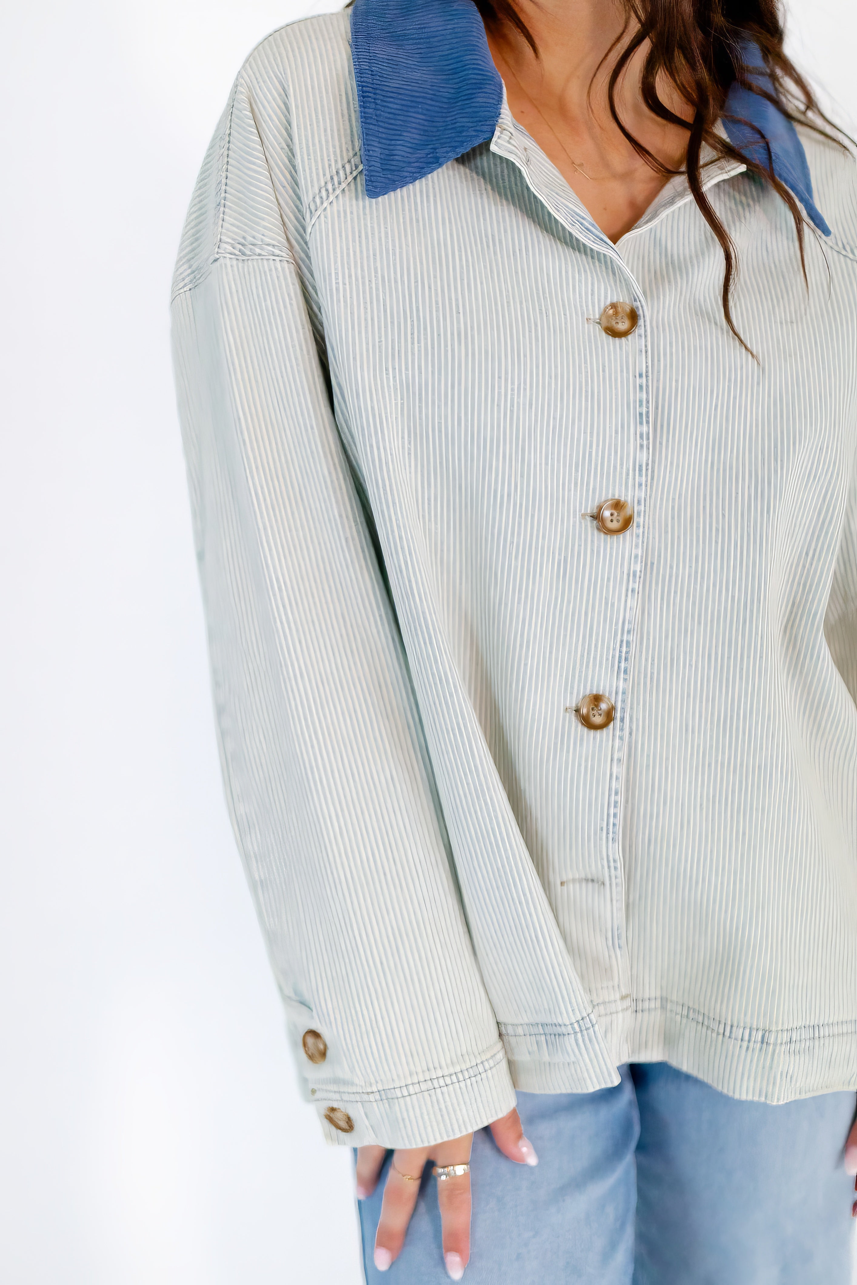 Alex Striped Barn Jacket