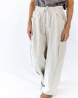 Lucia Striped Tie Waist Pants