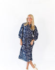 Ariel Mosaic Print Shirt Dress