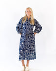 Ariel Mosaic Print Shirt Dress