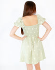 Lili Embroidered Daisy Dress