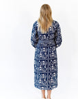 Ariel Mosaic Print Shirt Dress