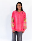 Angie Patchwork Pullover