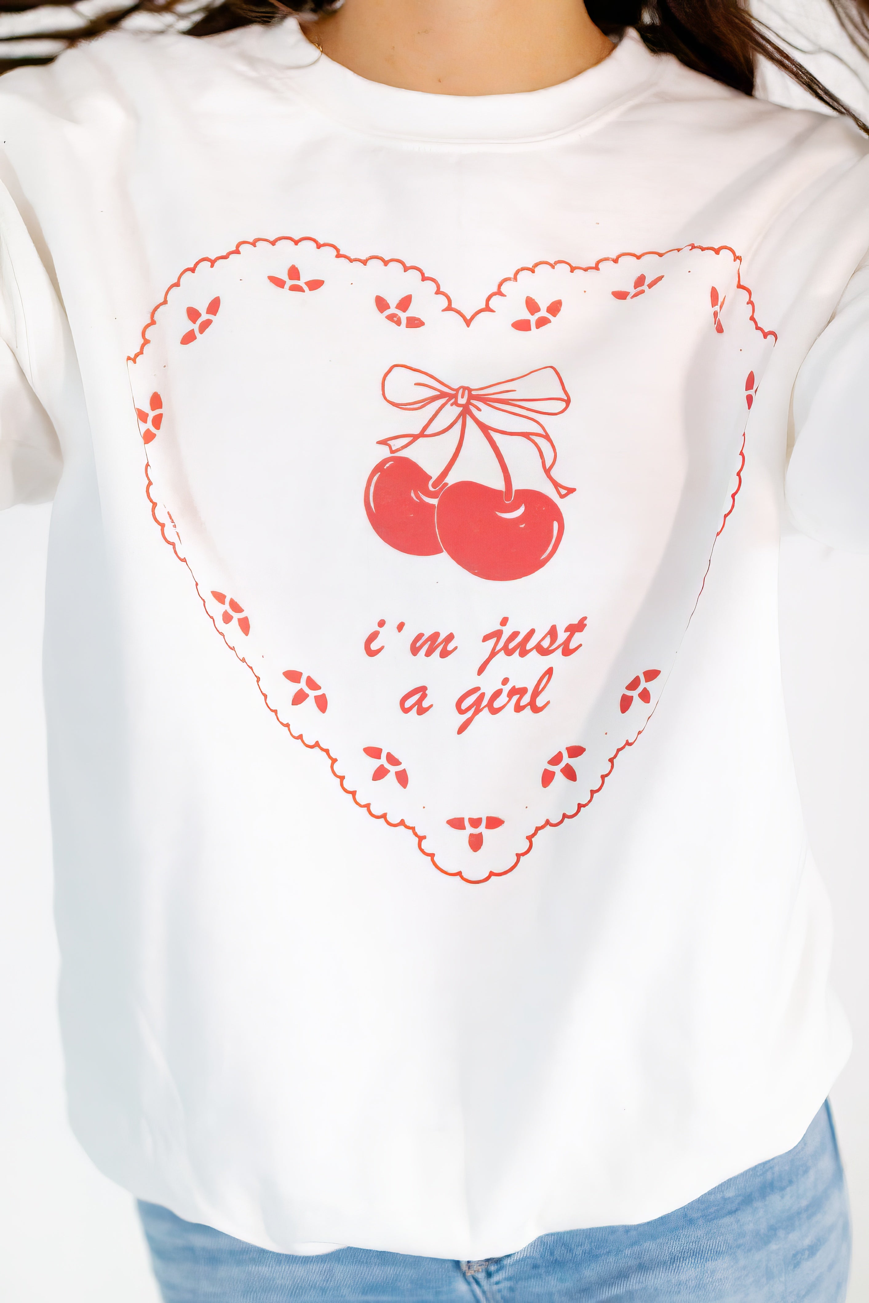 Just A Girl Pullover
