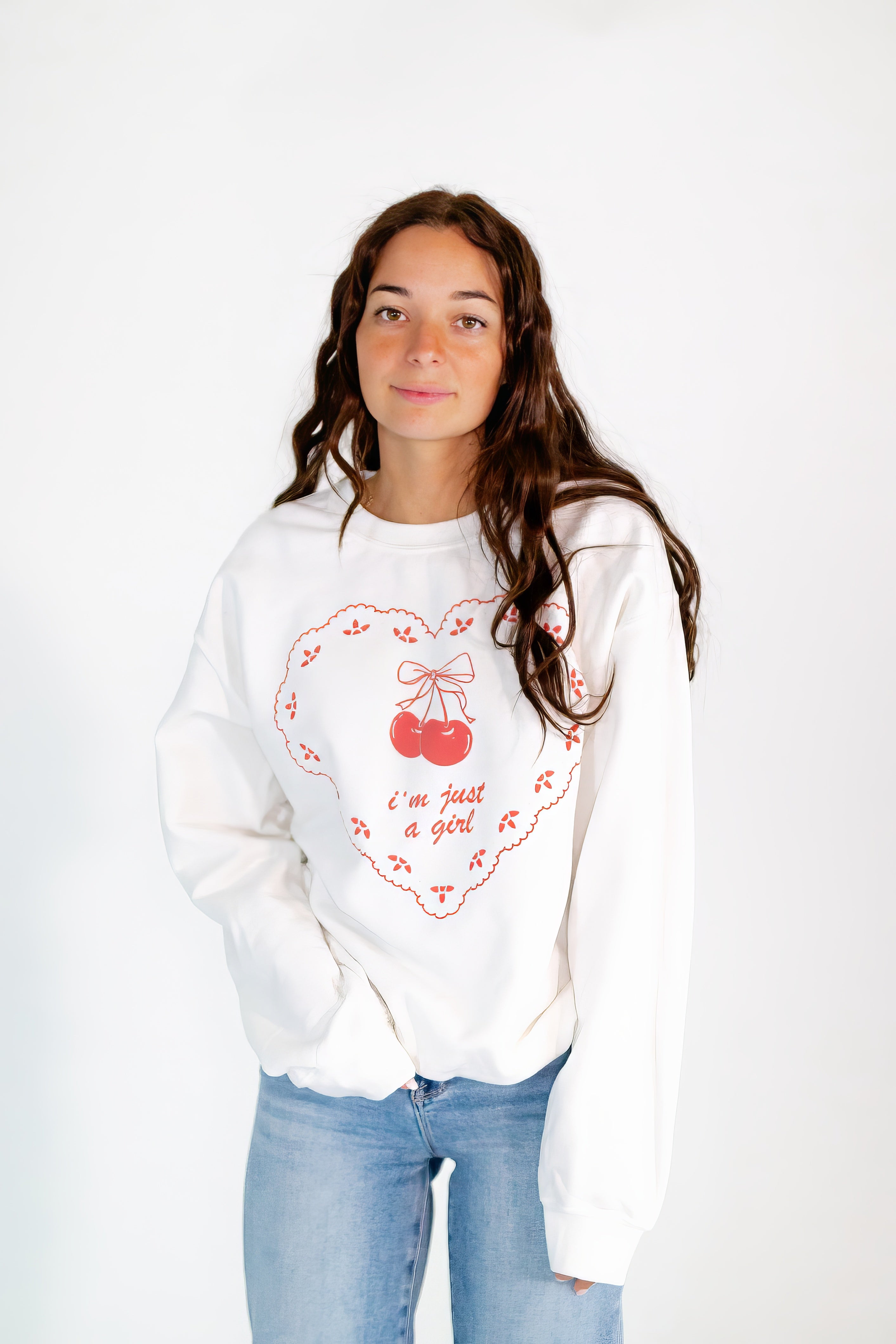 Just A Girl Pullover
