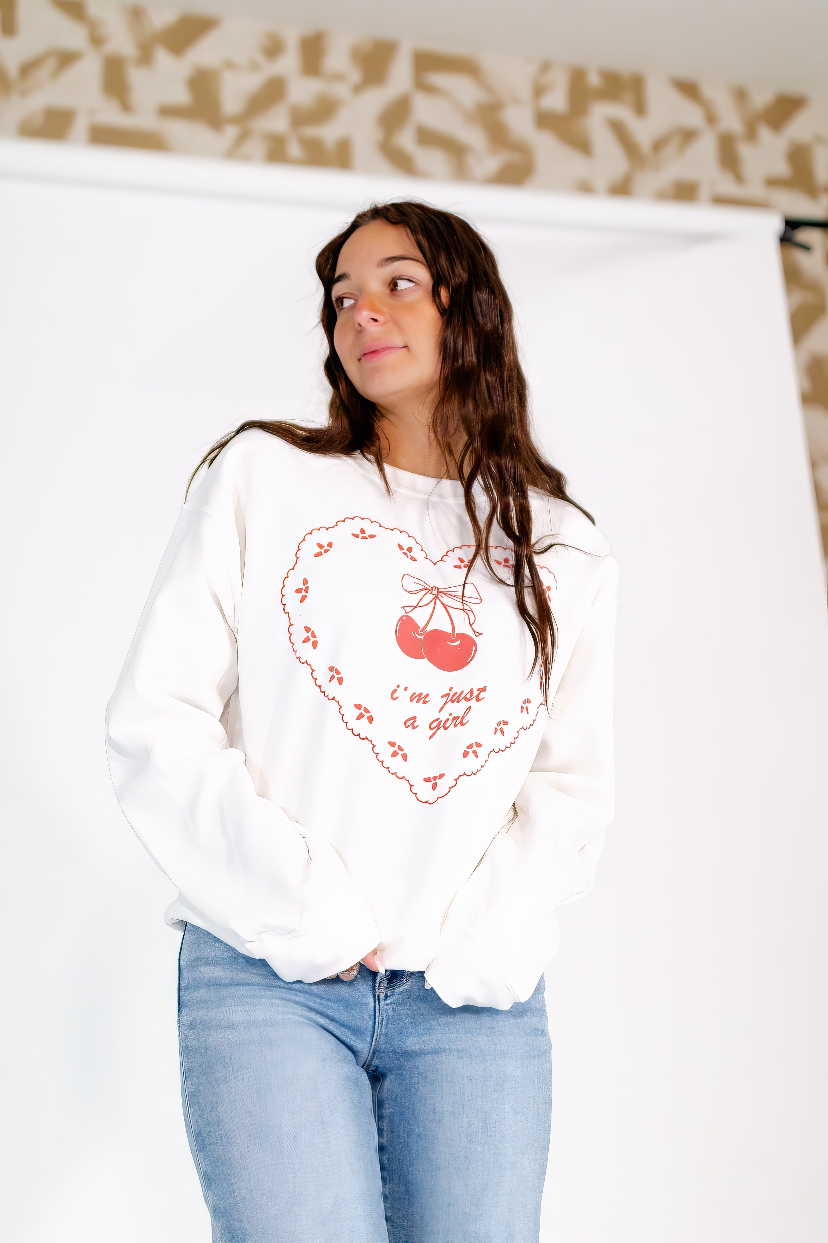 Just A Girl Pullover