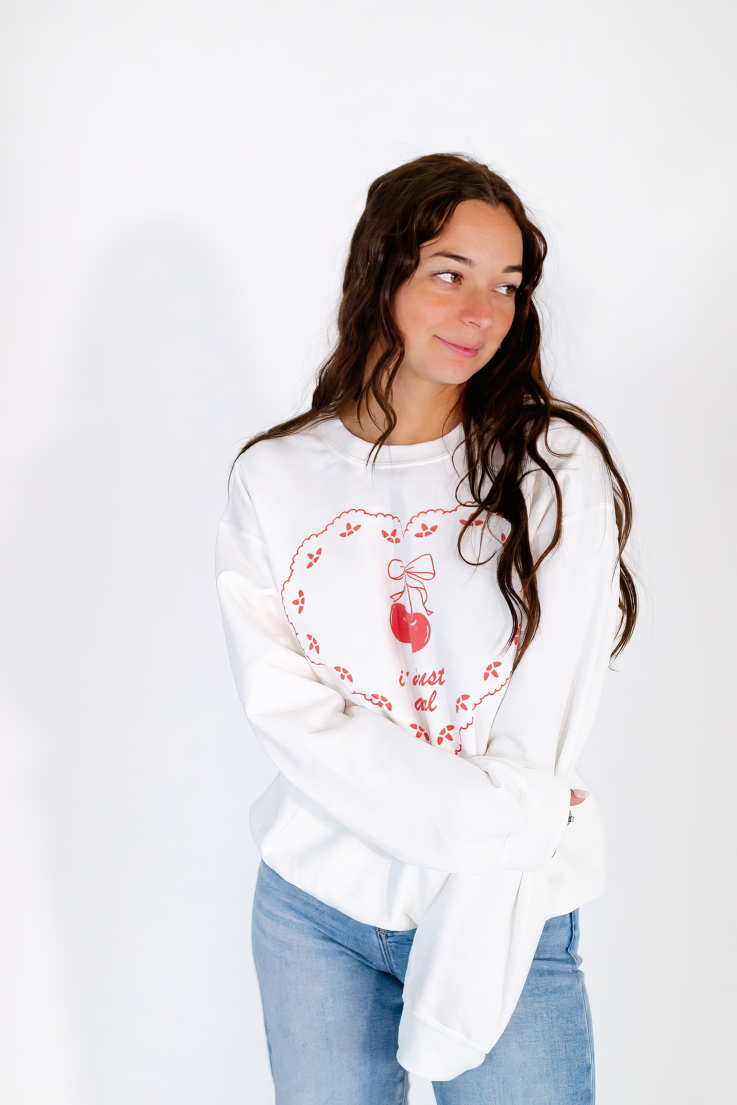 Just A Girl Pullover