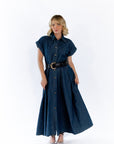 Marabele Belted Denim Dress