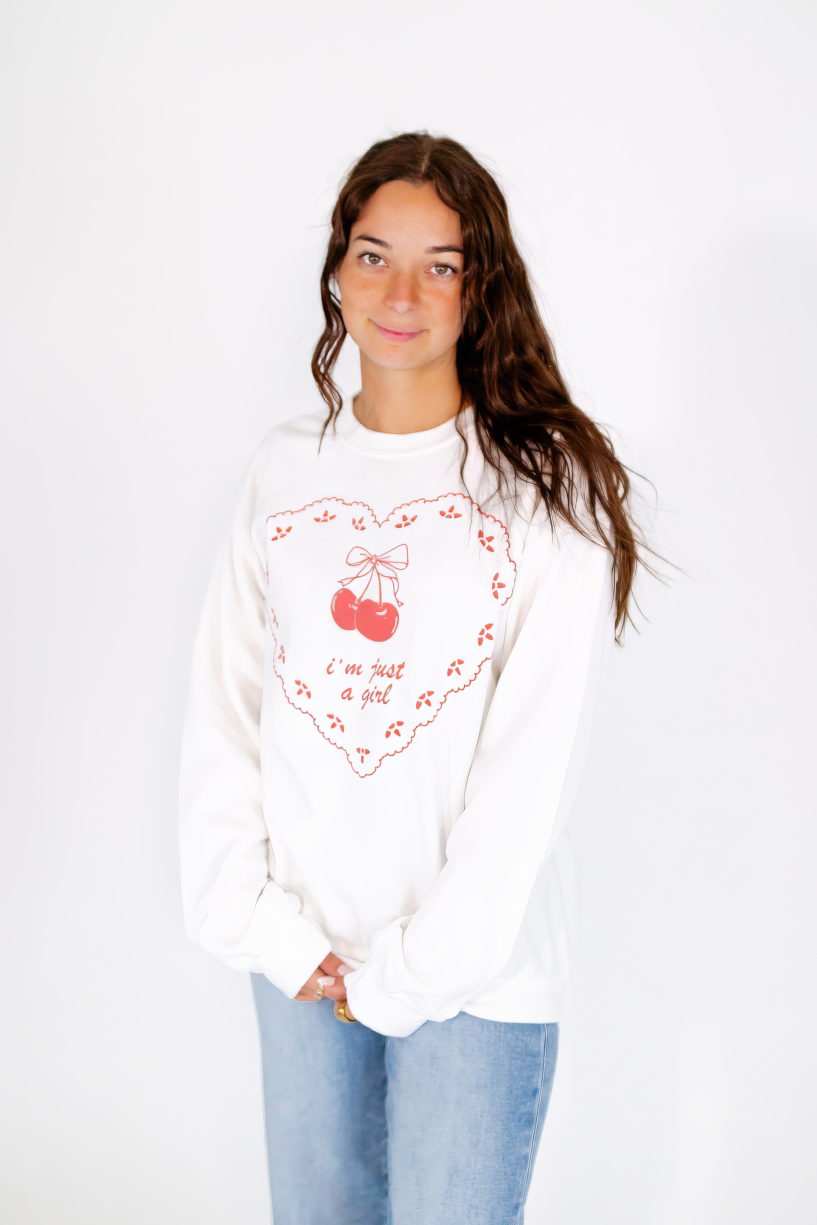 Just A Girl Pullover
