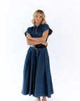 Marabele Belted Denim Dress