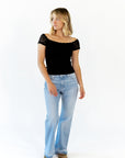 Blondie Lace Off-Shoulder Top