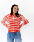Alixe Soft Striped Cardigan