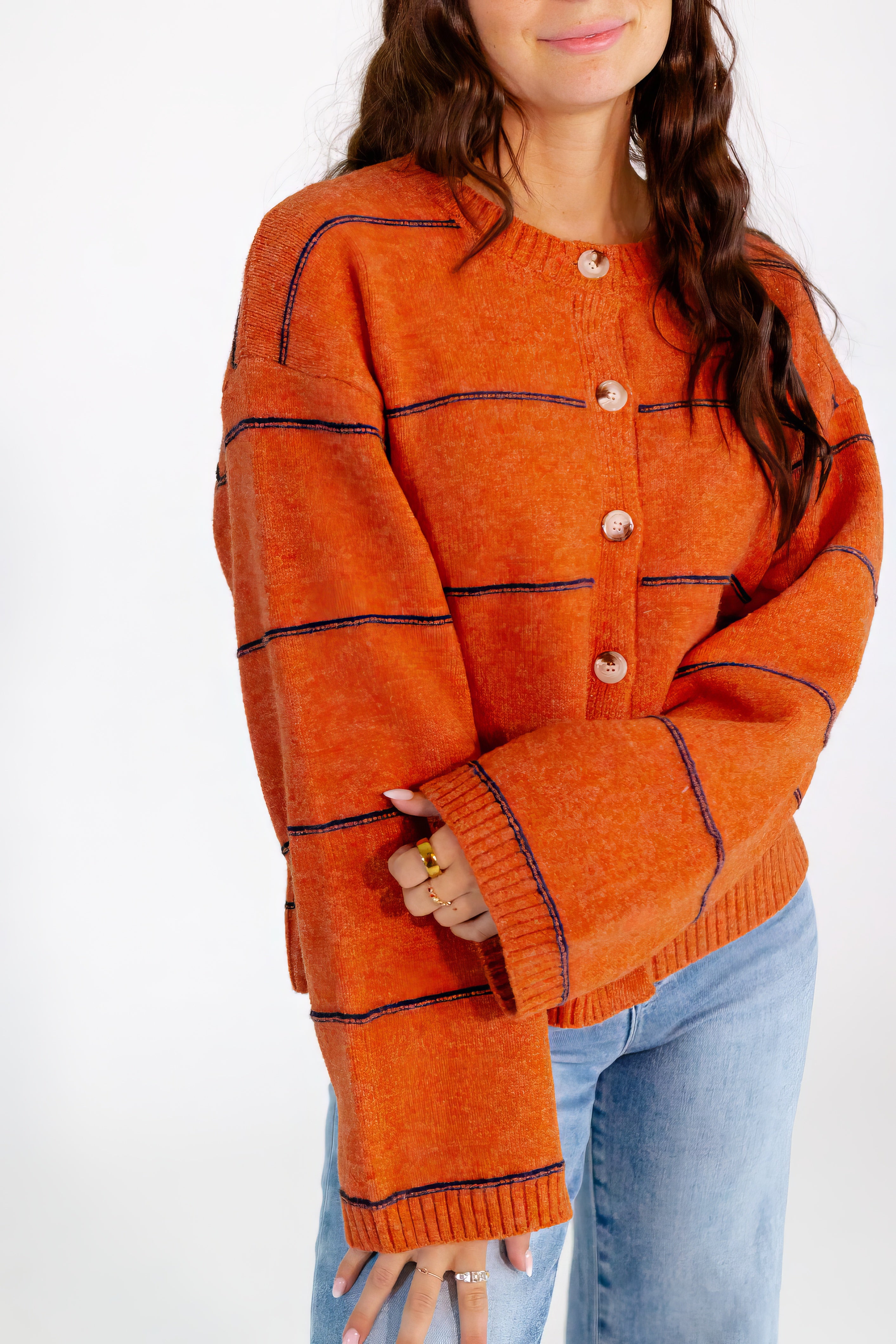 Eloise Striped Cardigan