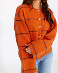 Eloise Striped Cardigan