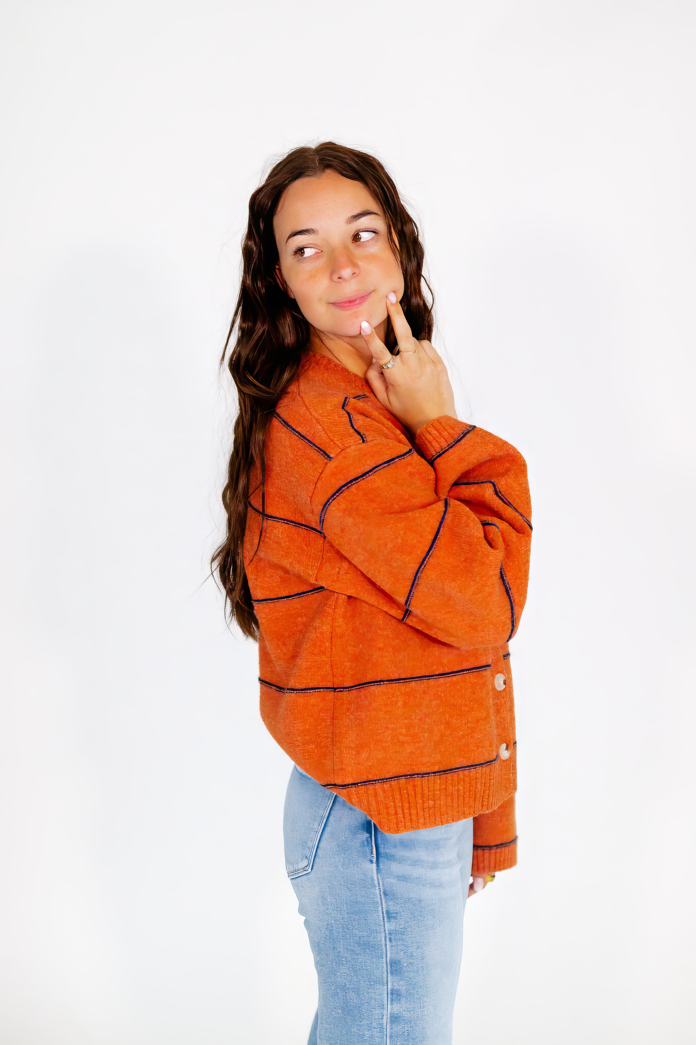 Eloise Striped Cardigan