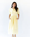Lucia Tie Detail Midi Dress
