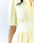 Lucia Tie Detail Midi Dress